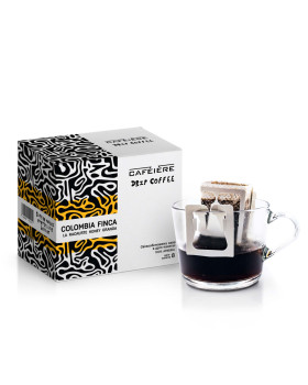Дріп кава CAFEIERE Сolombia Finca la Racaurte Honey Granda, 8шт-foto2
