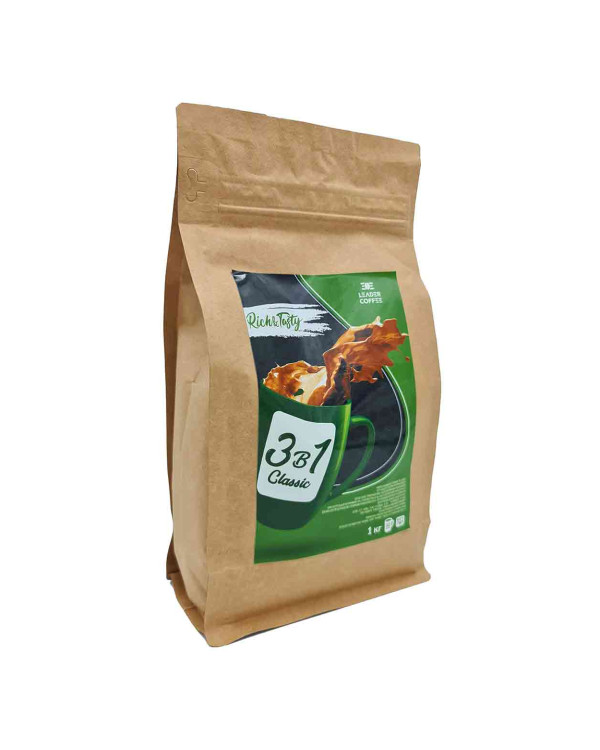 Кава TM Leadercoffee 3в1 Classic, 1кг