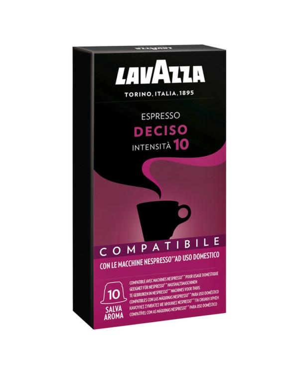Кофе в капсулах Lavazza Nespresso Deciso 10, 10шт