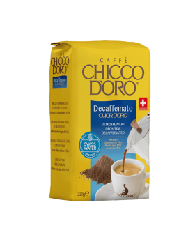Кава мелена без кофеїну Chicco D'oro Decaffeinato, 250г