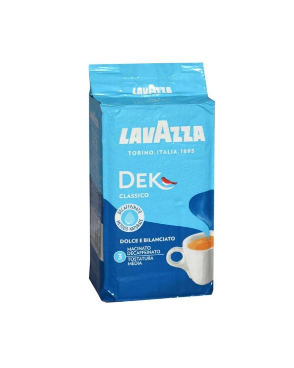 Кава мелена Lavazza DEK Classico без кофеїну 250г