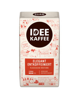Кава мелена без кофеїну IDEE Kaffee ENTKOFFEINIERT, 500г