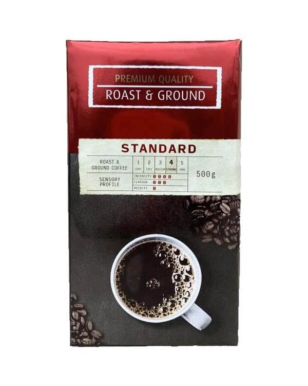 Кава мелена Premium quality Roast&Cround, 500г Кава мелена Premium quality Roast&Cround, 500г