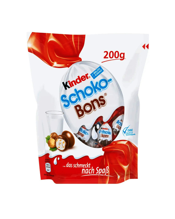 Цукерки Kinder Schoko-Bons, 200г Цукерки Kinder Schoko-Bons, 200г