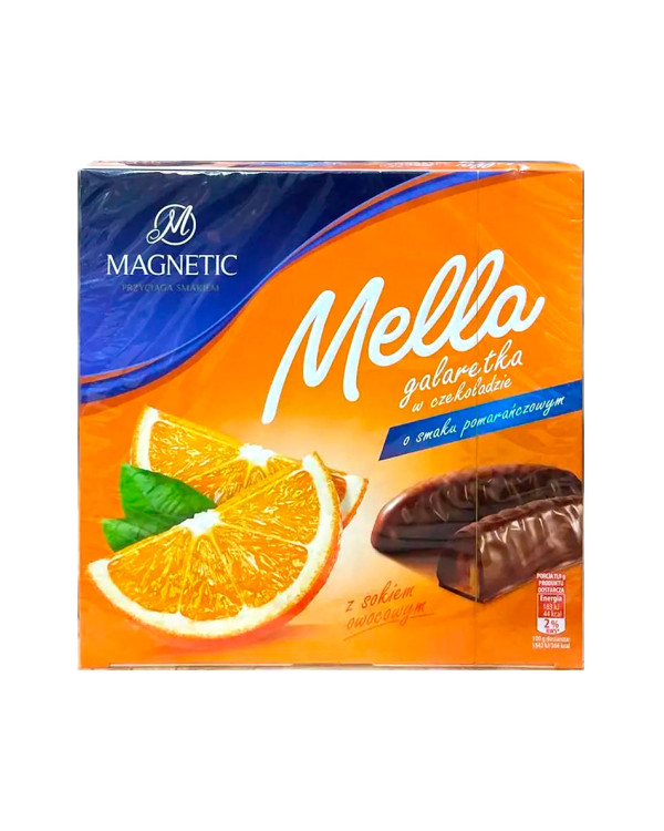 Шоколадні Цукерки Magnetic Mella Galaretka Orange 190г Шоколадні Цукерки Magnetic Mella Galaretka Orange 190г
