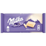 Шоколад Milka White Chocolate 100g, 1шт