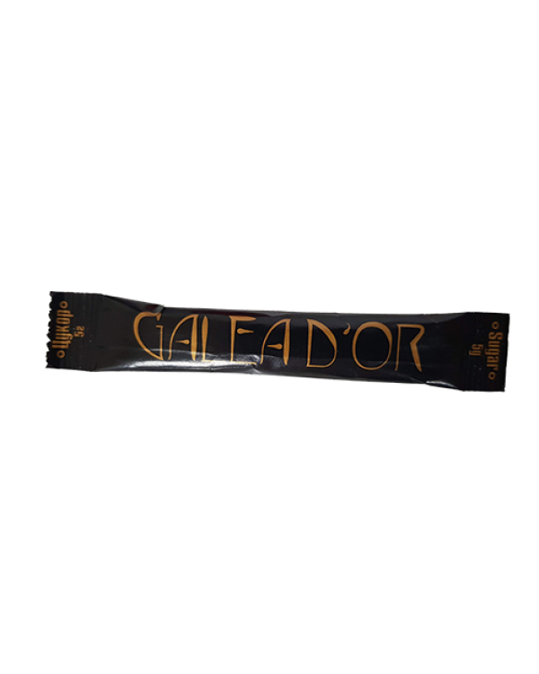 Сахар в стиках с логотипом TM Galeador, Rio Negro, 5 г – сопутствующий товар к чаю и кофе Сахар в стиках с логотипом TM Galeador, Rio Negro, 5 г – сопутствующий товар к чаю и кофе