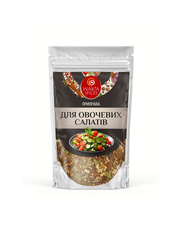 Суміш спецій "Для овочевих салатів" TM WAKA, 70г