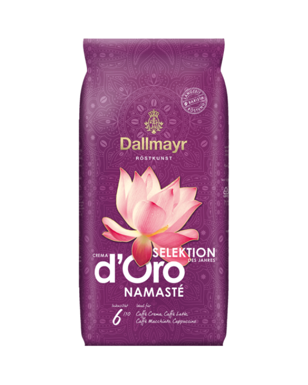 Кофе в зернах Dallmayr d`Oro Namaste, 1кг Кофе в зернах Dallmayr d`Oro Namaste, 1кг