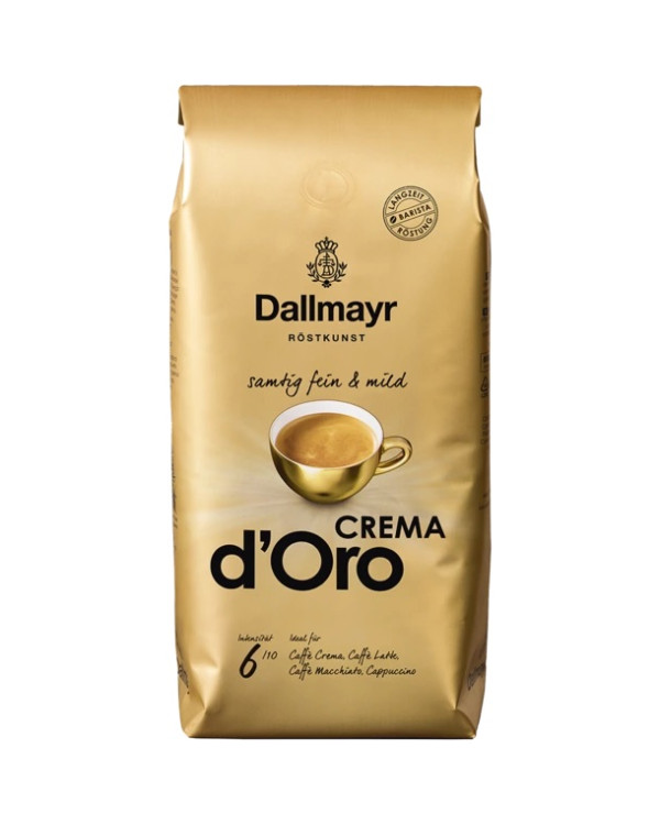 Кофе в зернах Dallmayr Crema d'Oro, 1кг Кофе в зернах Dallmayr Crema d'Oro, 1кг