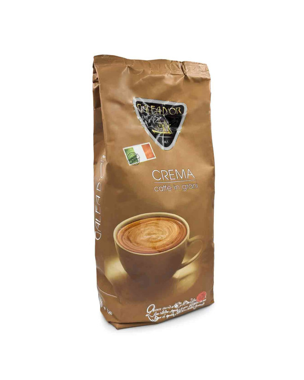 GALEADOR CREMA (1 кг): необычный зерновой купаж для кофе с пенкой 