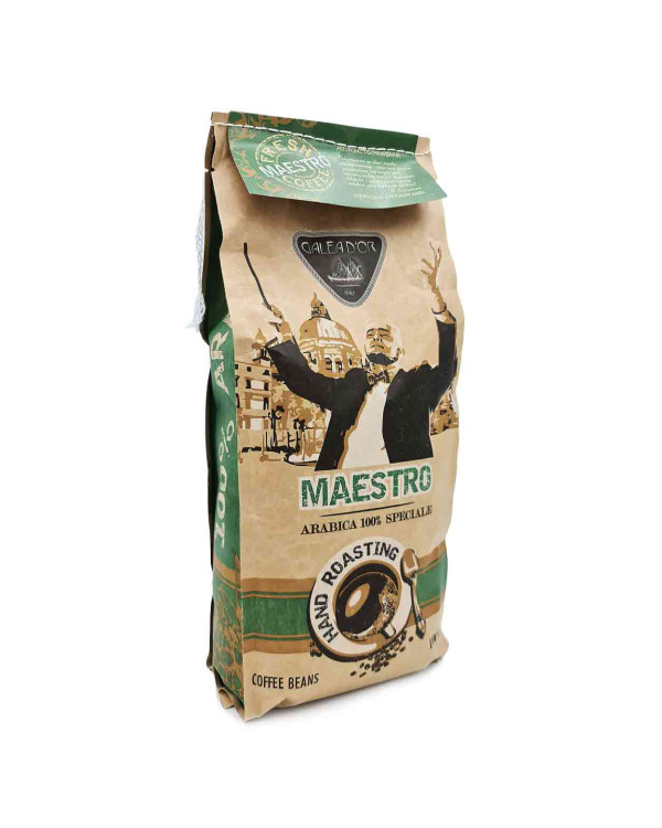 Кофе в зернах GALEADOR MAESTRO Arabica Speciale – авторский купаж от 1кг по выгодной цене