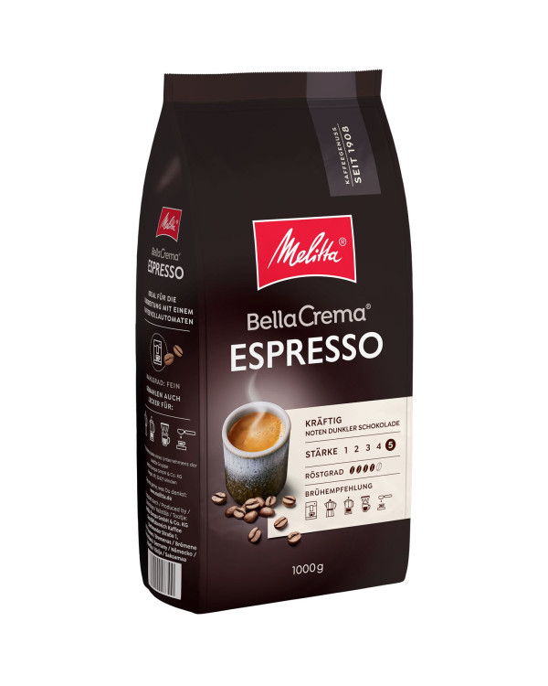 Кофе в зёрнах Melitta BellaCrema® Espresso, 1кг Кофе в зёрнах Melitta BellaCrema® Espresso, 1кг