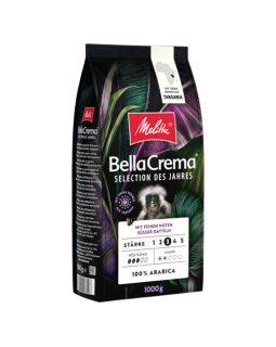 Кава в зернах Melitta BellaCrema® Selection des Jahres TANSANIA, 1кг Кава в зернах Melitta BellaCrema® Selection des Jahres TANSANIA, 1кг