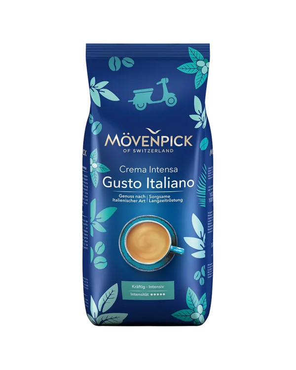 Кофе в зёрнах Movenpick Caffè Crema Gusto Italiano, 1кг Кофе в зёрнах Movenpick Caffè Crema Gusto Italiano, 1кг