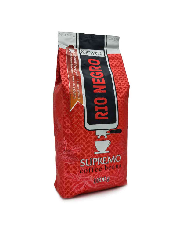 Кава в зернах RIO NEGRO Supremo 50/50, 1кг