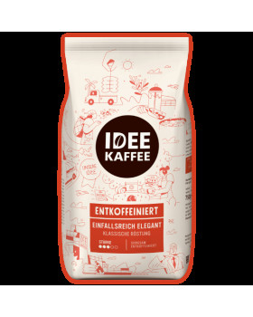 Кофе в зернах IDEE Kaffee Entkoffeinert, 750г