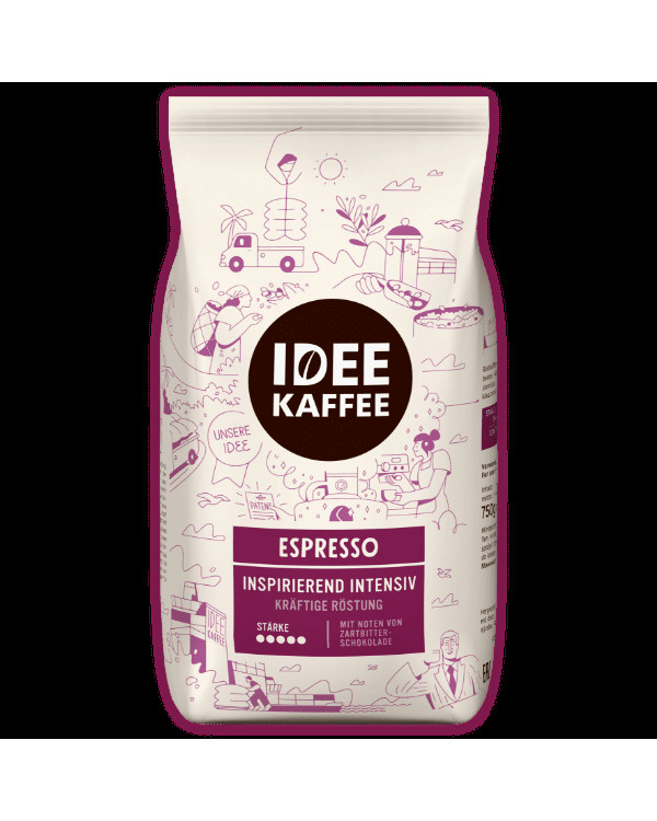 Кофе в зернах IDEE Kaffee Espresso, 750г