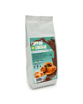 Гарячий шоколад ТМ "LEADERCOFFEE" Солона карамель, 400г