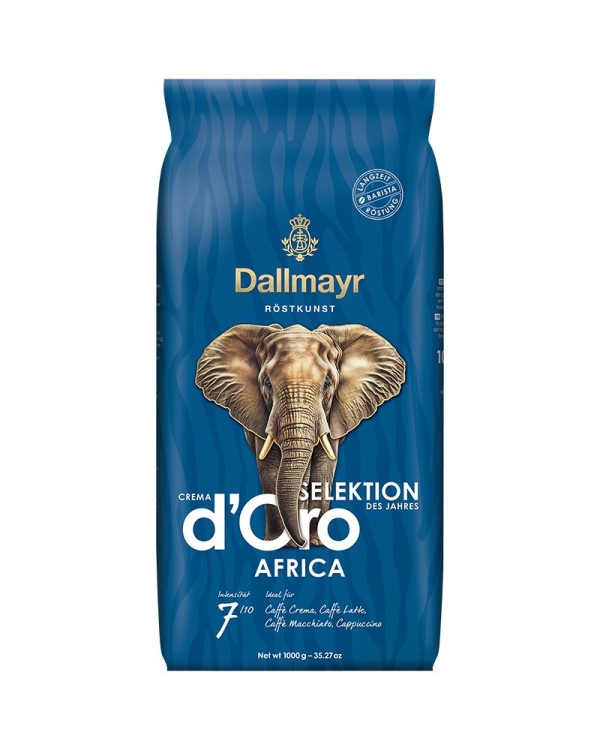 Кофе в зернах Dallmayr d`Oro Selektion AFRICA, 1кг