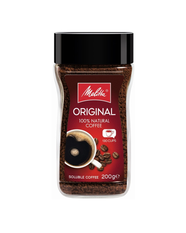 Растворимый кофе Melitta original, 200г Растворимый кофе Melitta original, 200г