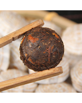 Шу пуэр с кожурой мандарина порционный, 1кг-foto4