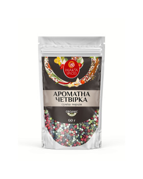 Суміш перців "Ароматна четвірка" TM WAK`A, 60г
