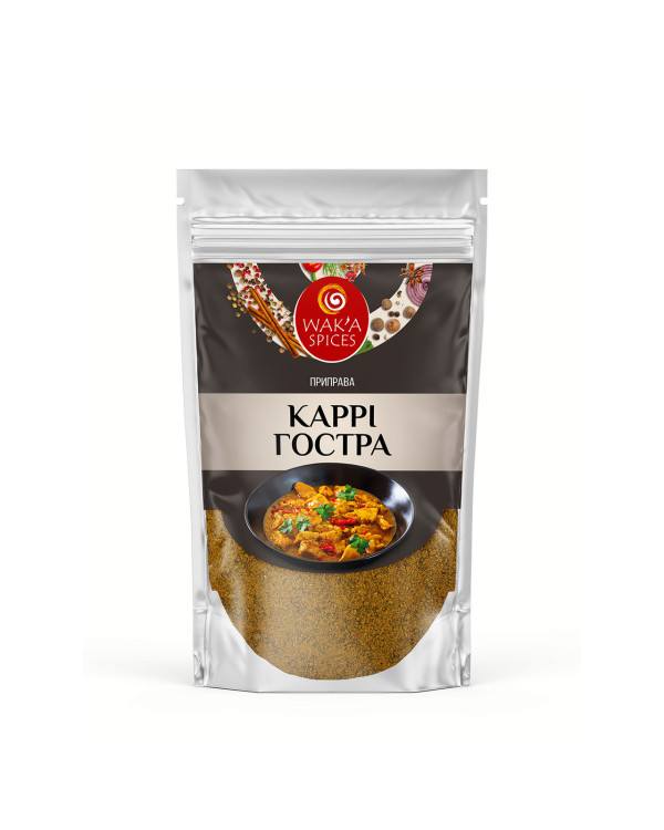 Приправа Каррі гостра ТМ WAK'A, 100г