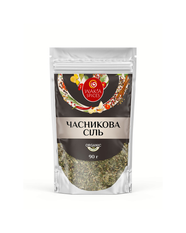 Суміш "Часникова сіль" ТМ WAK'A, 90г