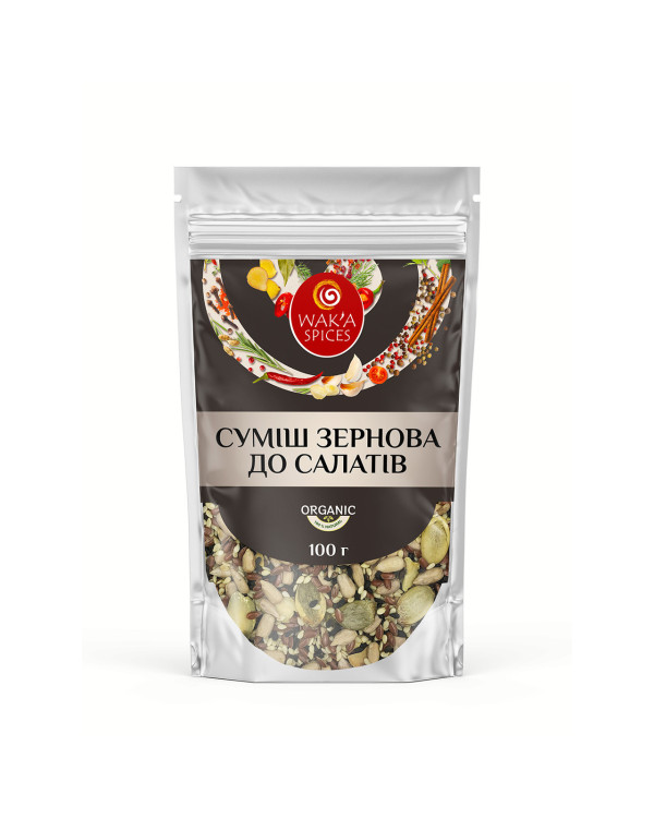Суміш зернова до салатів TM WAKA, 100г