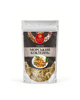 Суміш спецій "Морський коктейль" TM WAKA, 60г Суміш спецій "Морський коктейль" TM WAKA, 60г