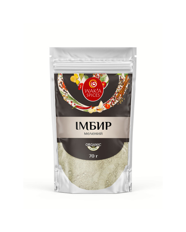 Імбир мелений TM WAK`A, 70г Імбир мелений TM WAK`A, 70г