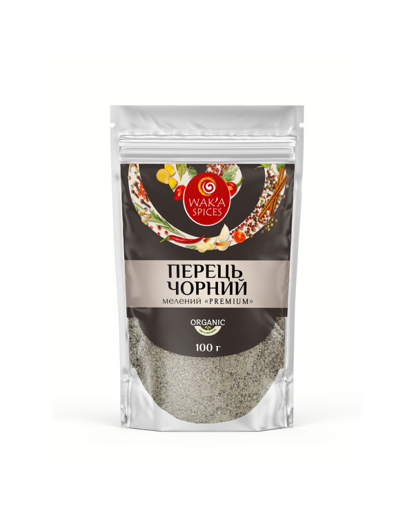 Перець ЧОРНИЙ мелений Преміум TM WAK`A, В'єтнам, 100г