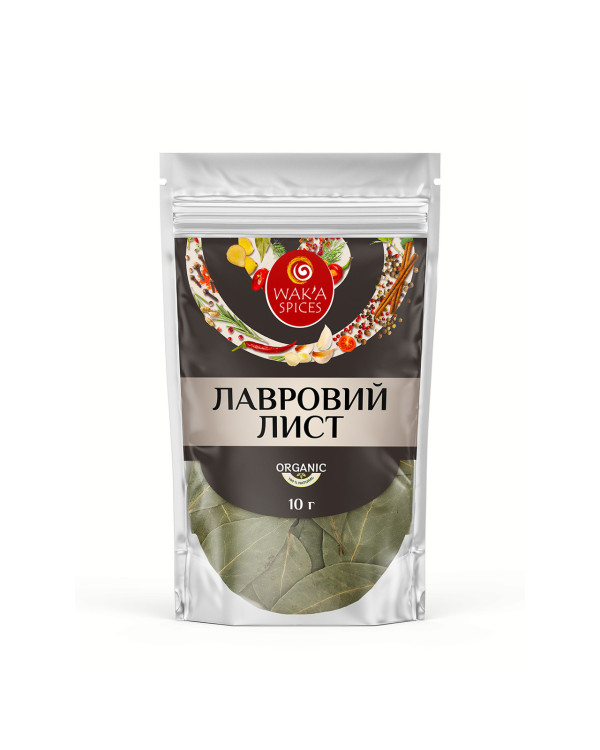 Лавровий лист Вищий сорт TM WAK`A, Грузія, 10г Лавровий лист Вищий сорт TM WAK`A, Грузія, 10г