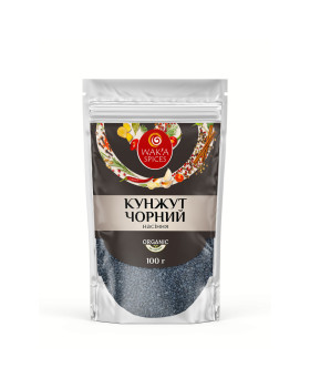 Кунжут ЧОРНИЙ насіння Вищий сорт Індія TM WAK`A, 100г Кунжут ЧОРНИЙ насіння Вищий сорт Індія TM WAK`A, 100г