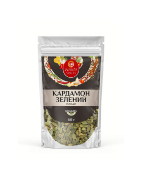 Кардамон зелений плоди Преміум TM WAK`A, 60г