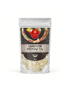 Цибуля РІПЧАСТА сушена шматочками TM WAK`A, 30г