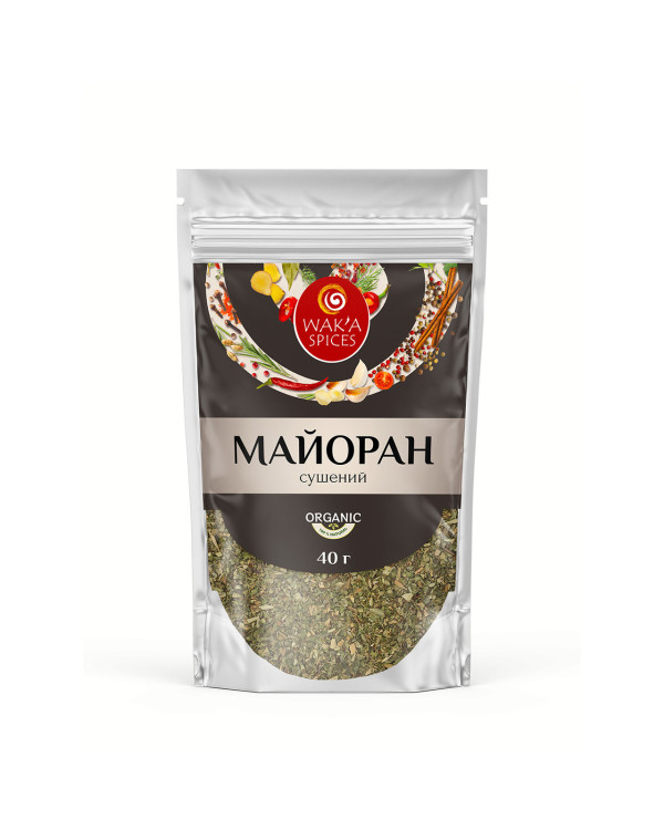 Майоран сушений TM WAK`A, 40г
