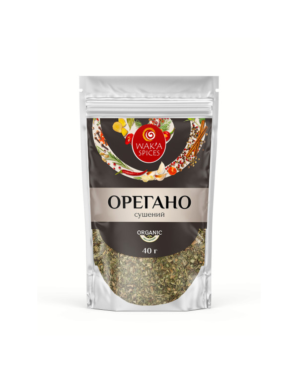 Орегано сушений TM WAK`A, 40г Орегано сушений TM WAK`A, 40г