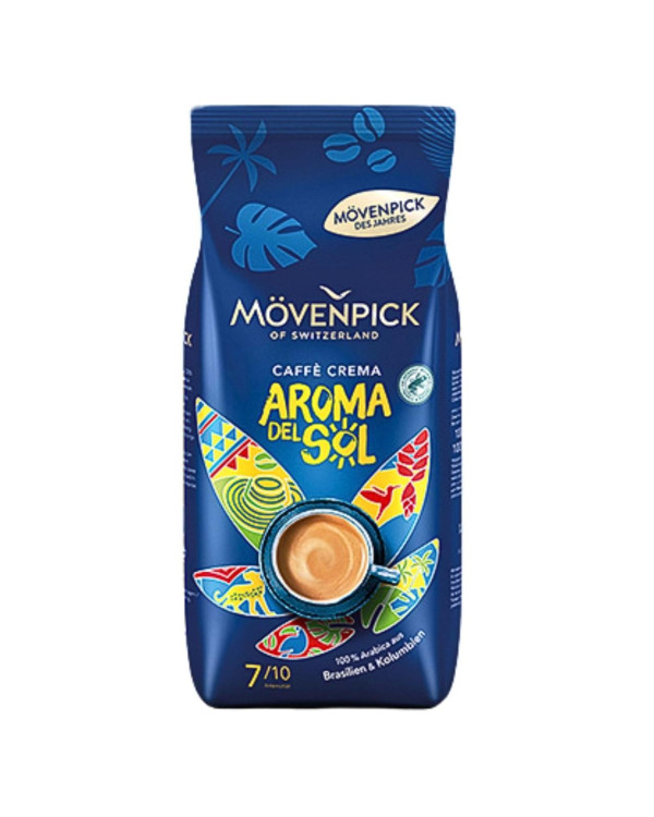 Кофе в зёрнах Movenpick AROMA DEL SOL, 1кг Кофе в зёрнах Movenpick AROMA DEL SOL, 1кг