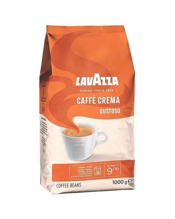 Кава в зернах Lavazza Caffe Crema GUSTOSO, 1 кг Кава в зернах Lavazza Caffe Crema GUSTOSO, 1 кг